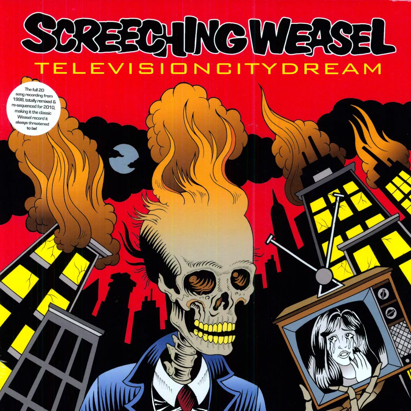 Screeching Weasel Television City Dream Vinyl Record