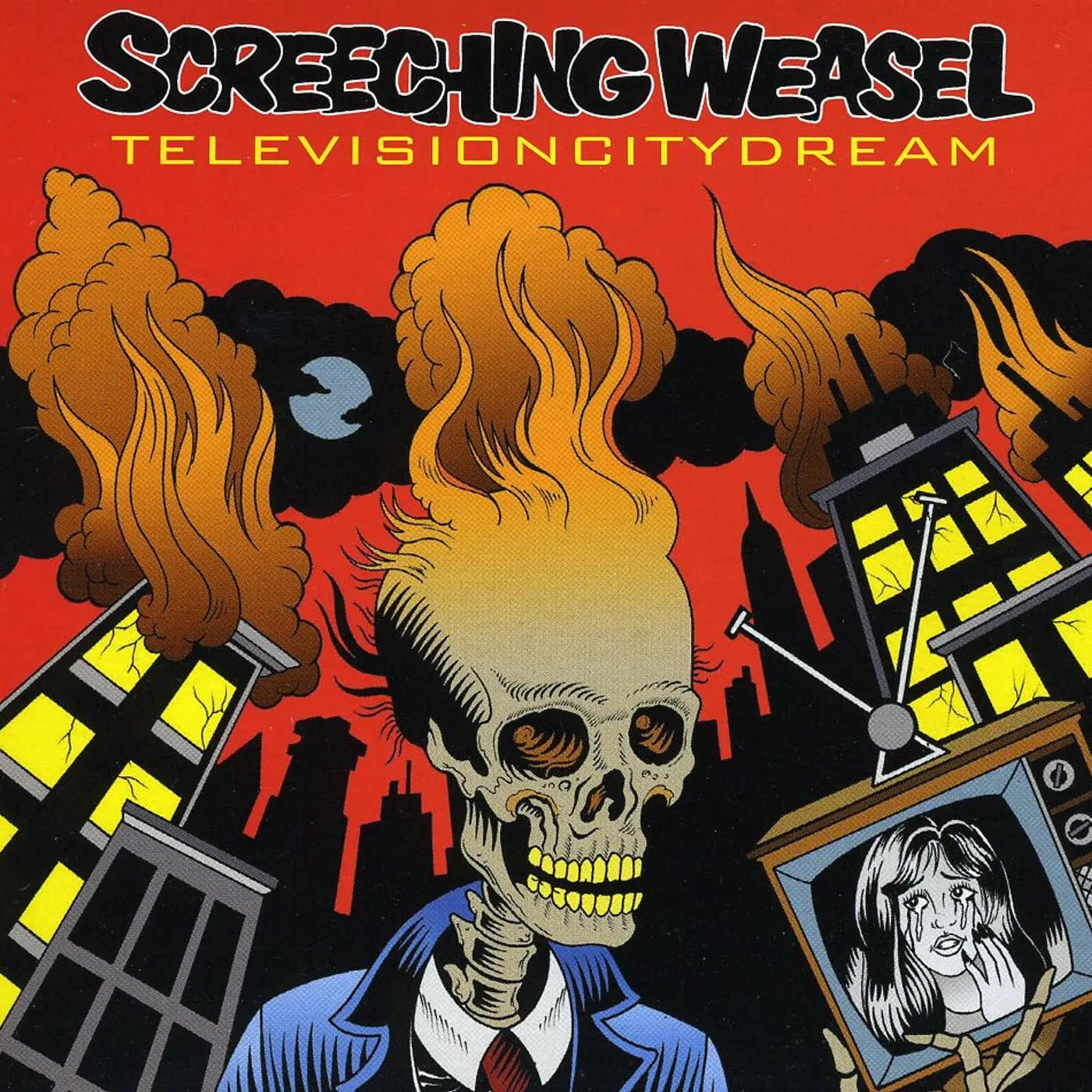 Screeching Weasel TELEVISION CITY DREAM CD