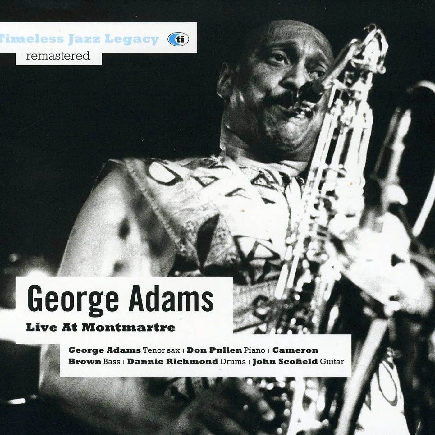 George Adams LIVE AT MONTTMARTRE CD