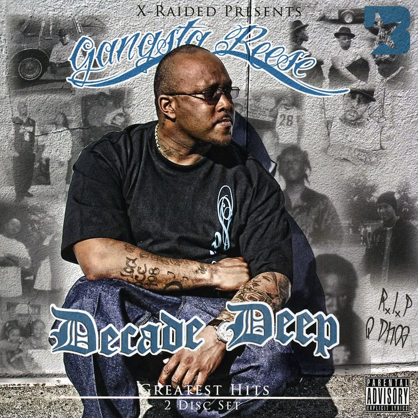 Gangsta Reese DECADE DEEP CD