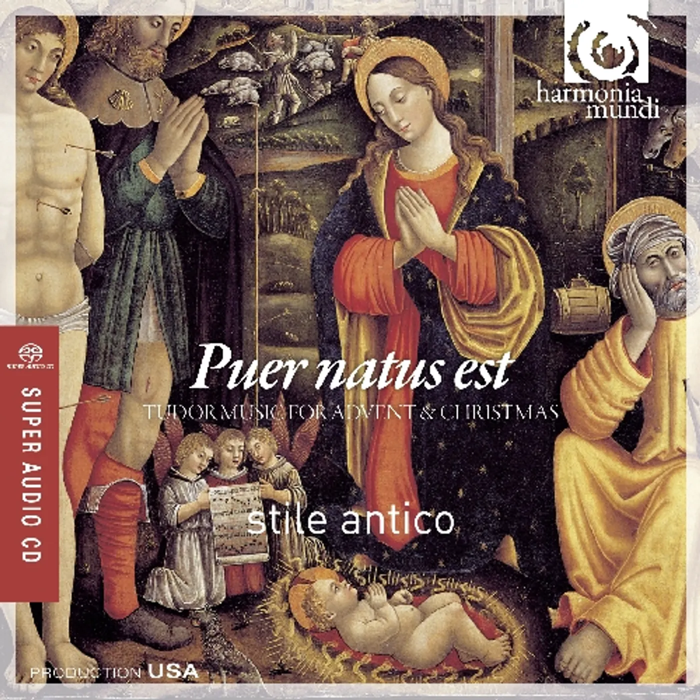 Stile Antico PUER NATUS EST - TUDOR MUSIC FOR ADVENT & XMAS Vinyl Record