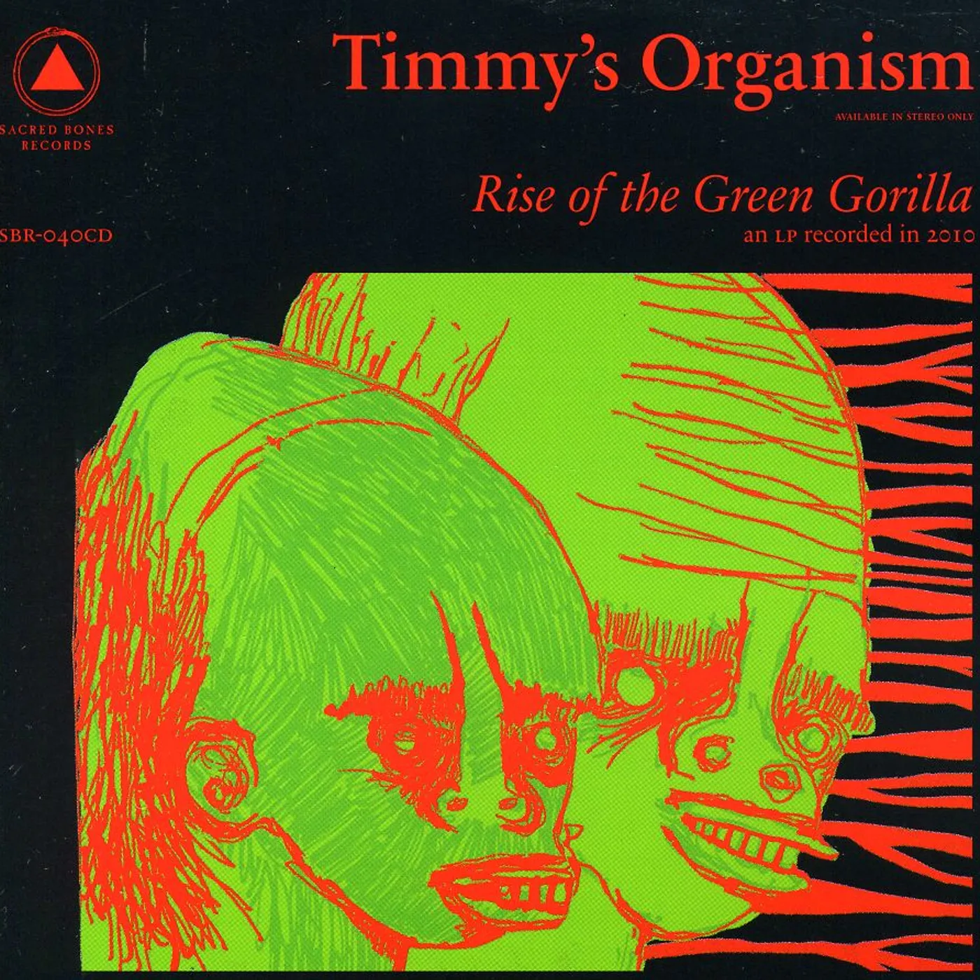 Timmy's Organism RISE OF THE GREEN GORILLA CD