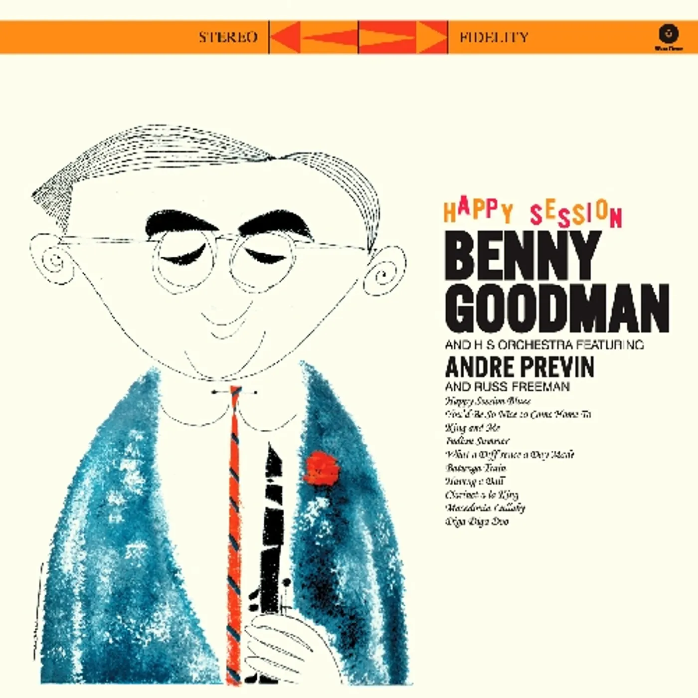Benny Goodman HAPPY SESSION (BONUS TRACK) Vinyl Record - 180 Gram Pressing