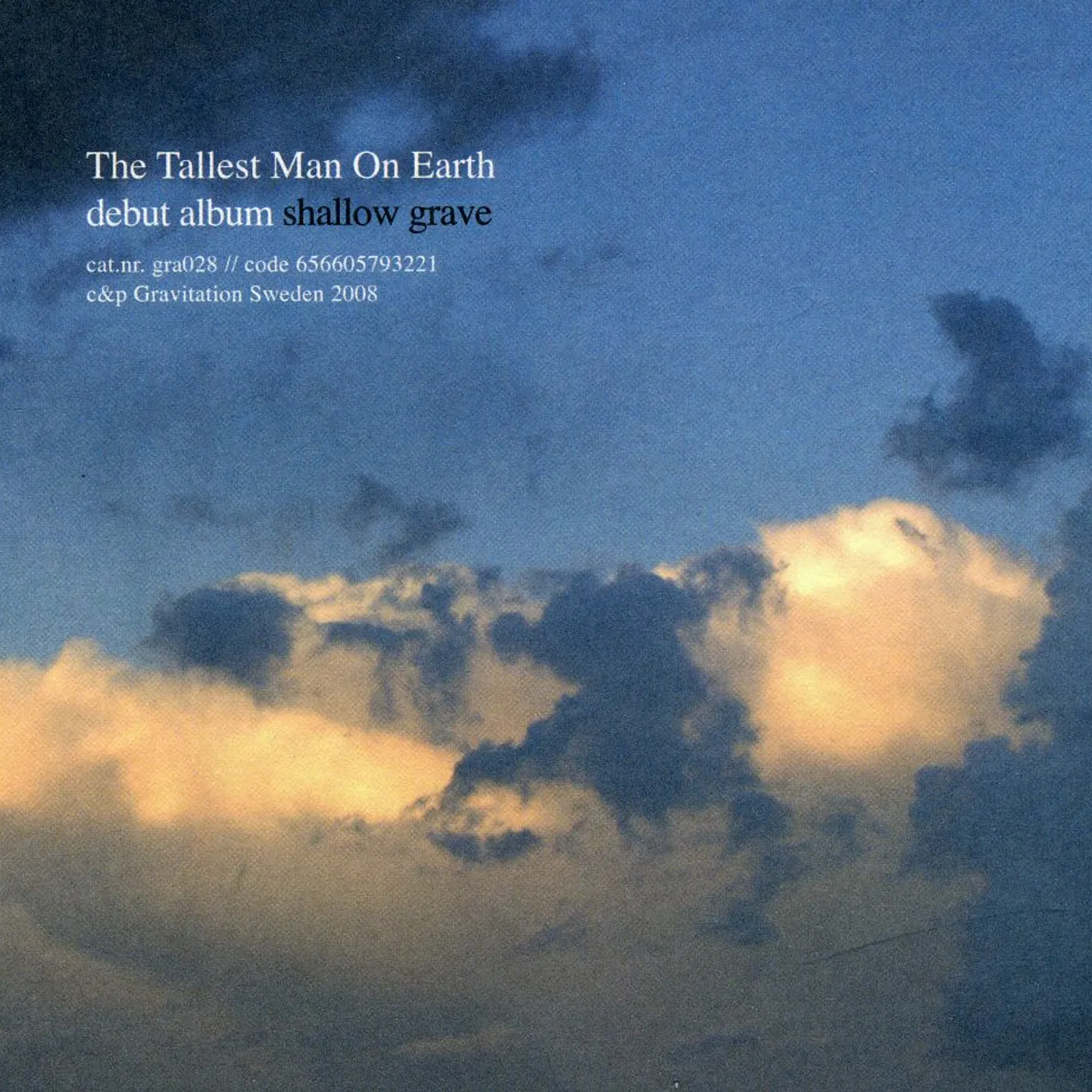 The Tallest Man On Earth SHALLOW GRAVE CD