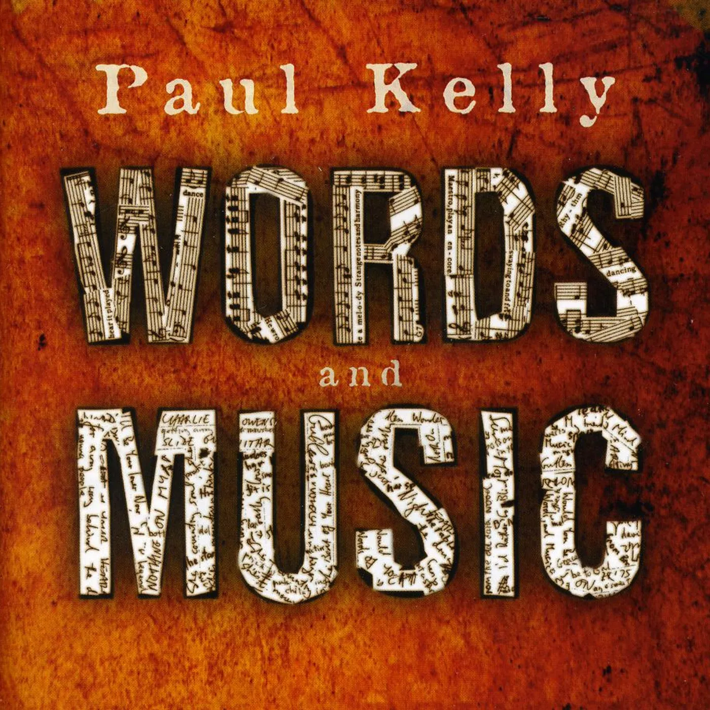 Paul Kelly WORDS & MUSIC CD