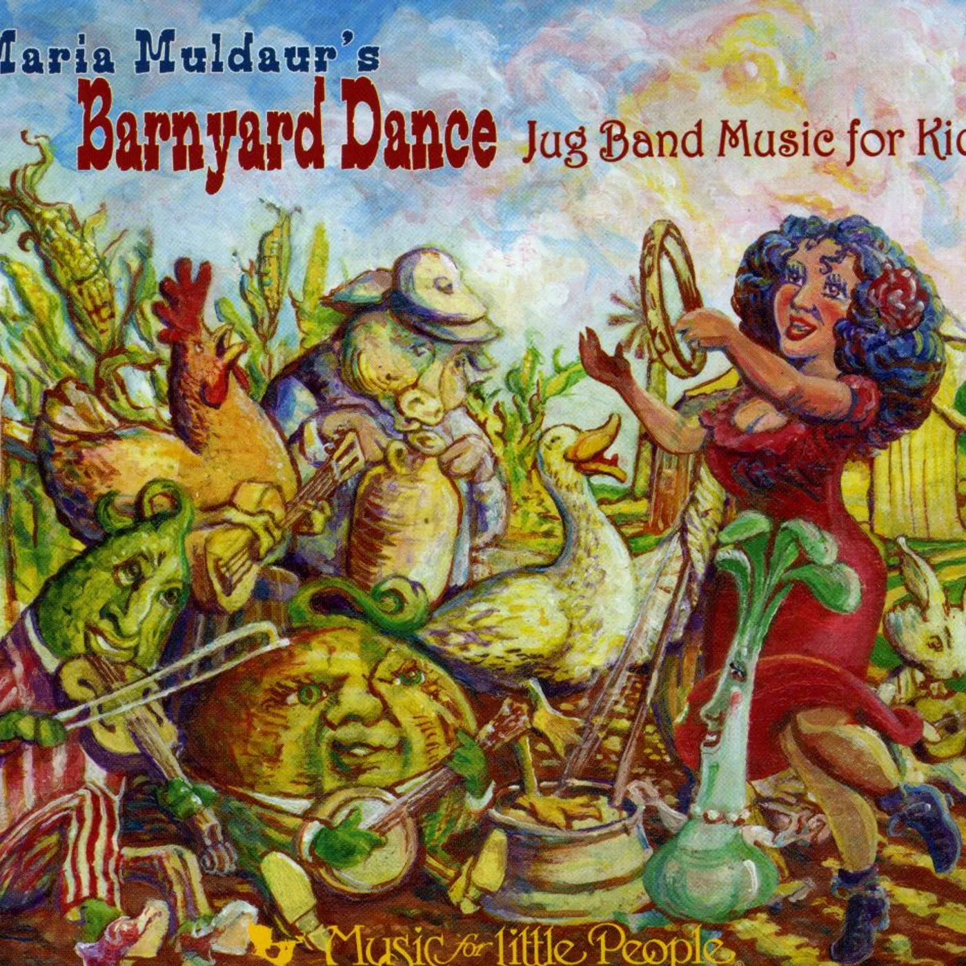 Maria Muldaur BARNYARD DANCE: JUG BAND MUSIC FOR KIDS CD