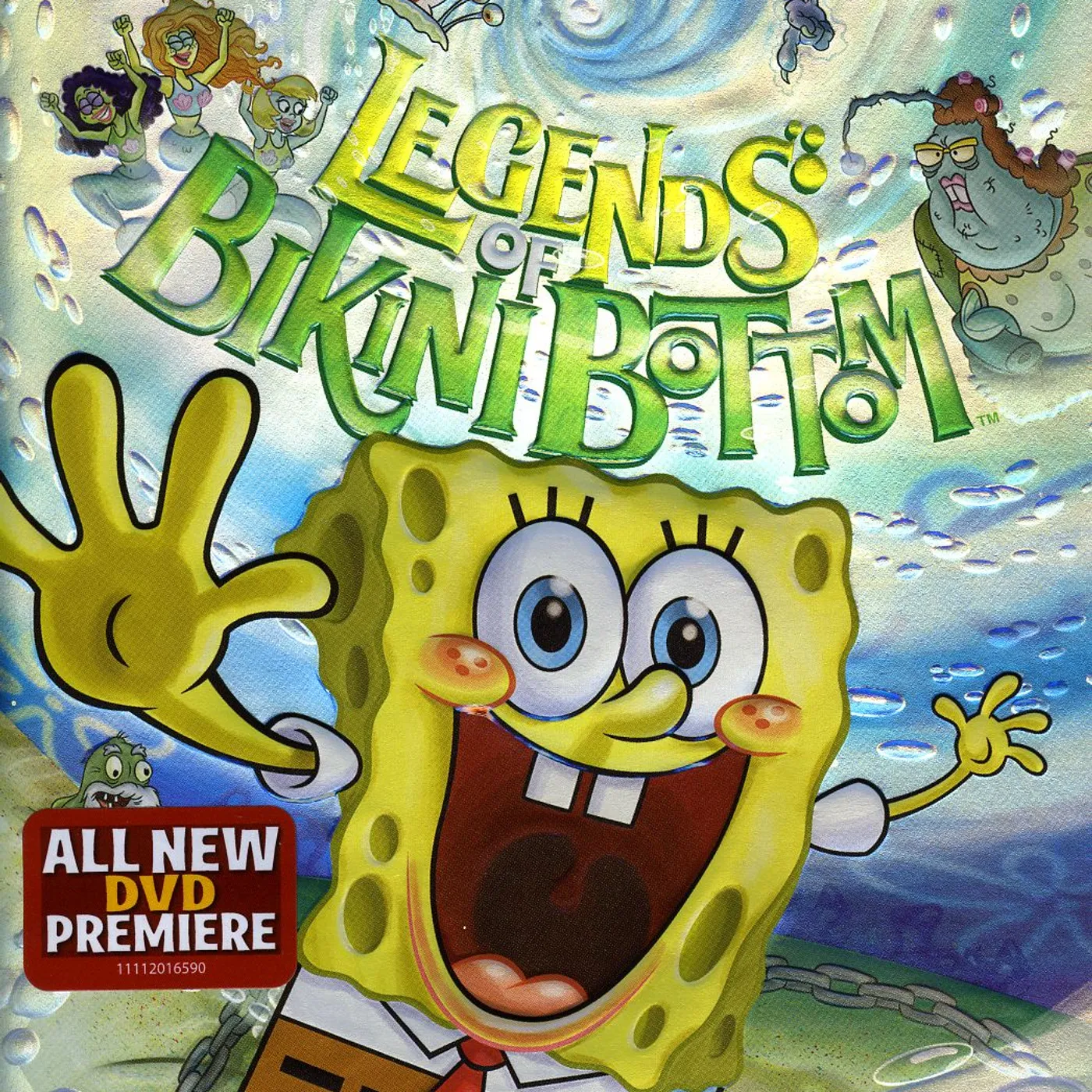 Spongebob Squarepants LEGENDS OF BIKINI BOTTOM DVD