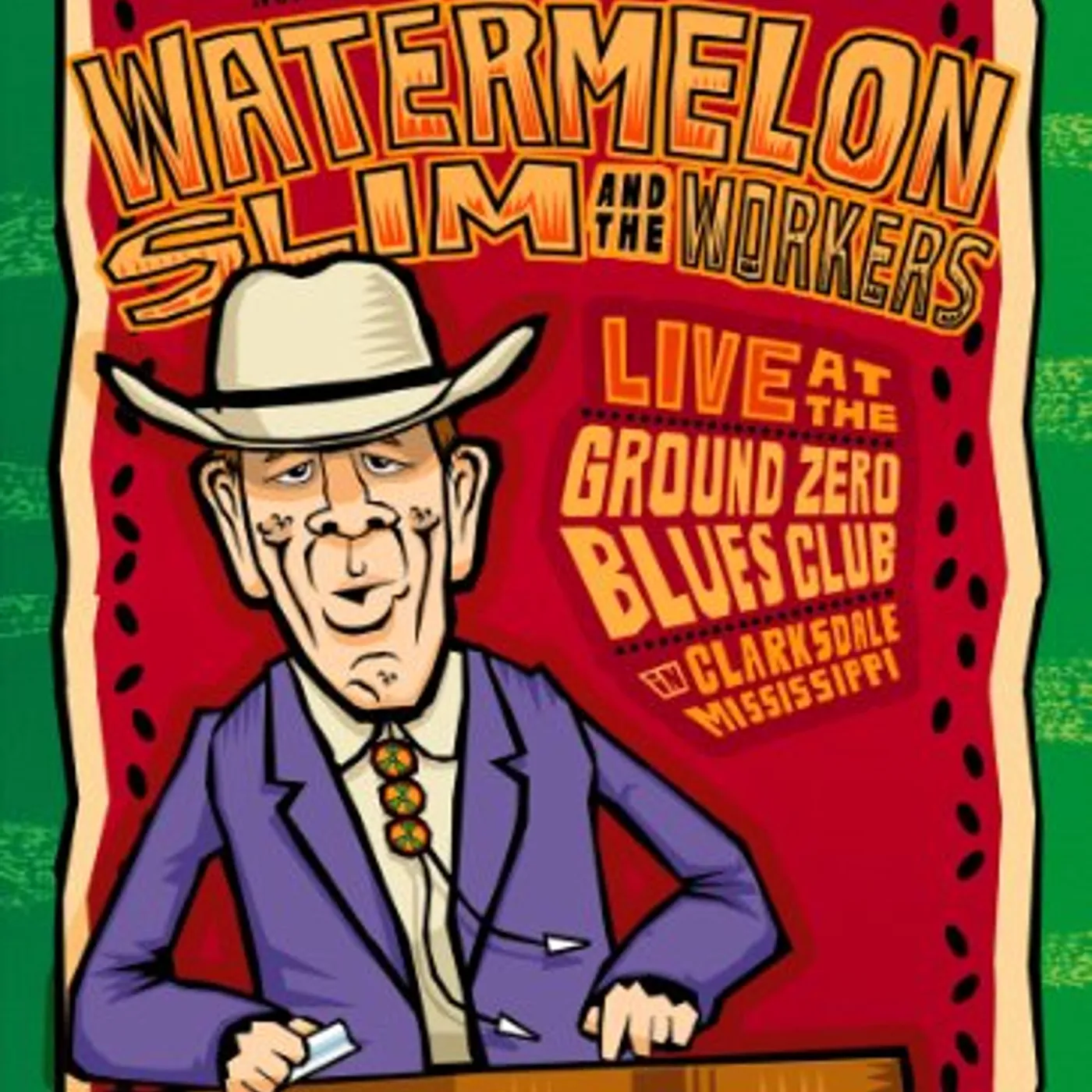 Watermelon Slim LIVE AT GROUND ZERO BLUES CLUB DVD