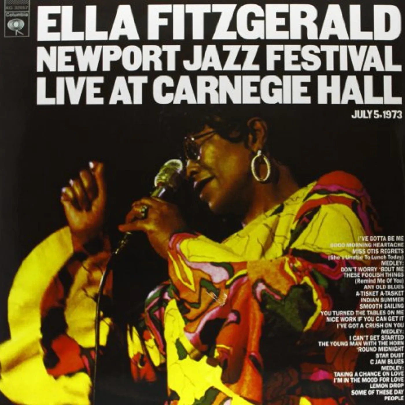 Ella Fitzgerald NEWPORT JAZZ FESTIVAL LIVE AT CARNEGIE HALL Vinyl Record