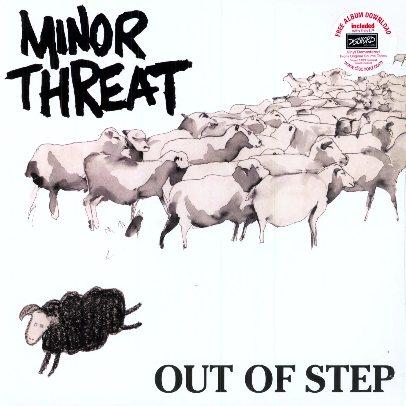 Minor Threat Out of Step Vinyl Record