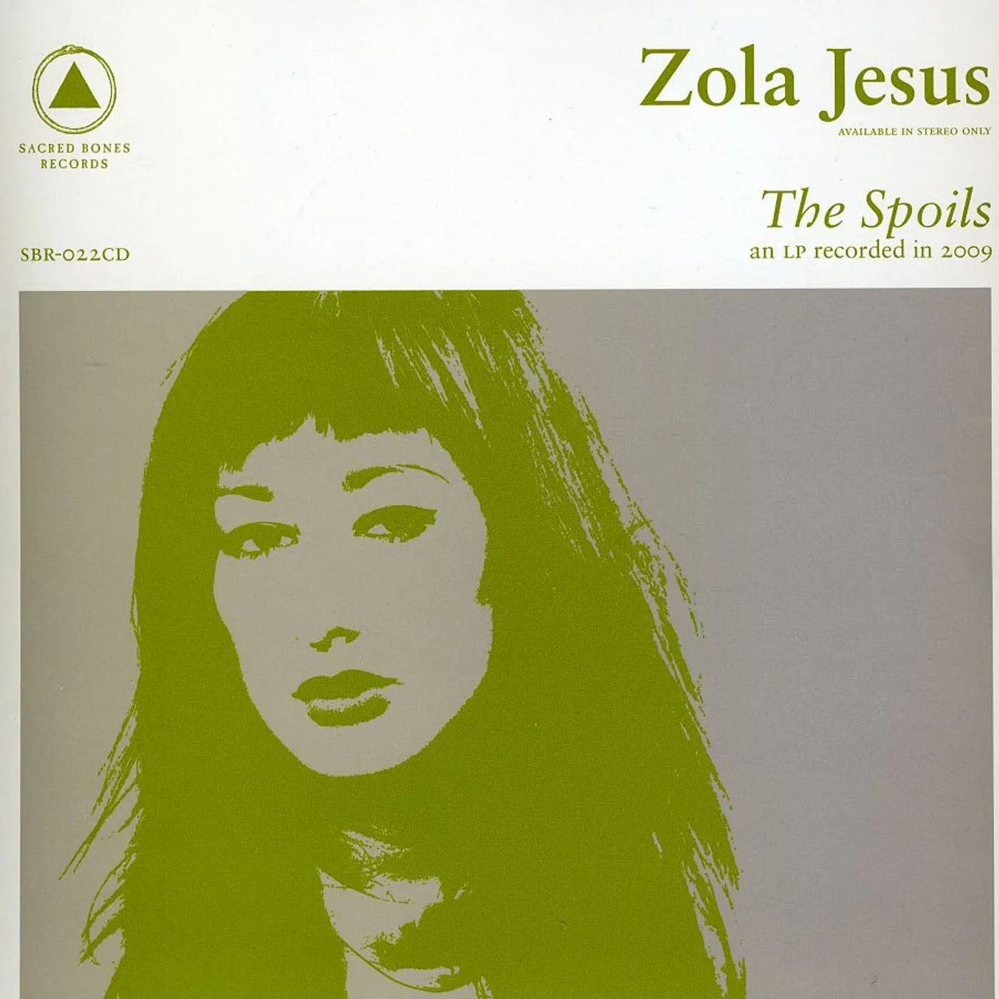 Zola Jesus SPOILS CD