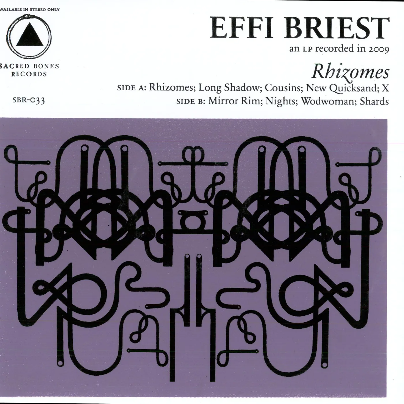 Effi Briest Rhizomes Vinyl Record