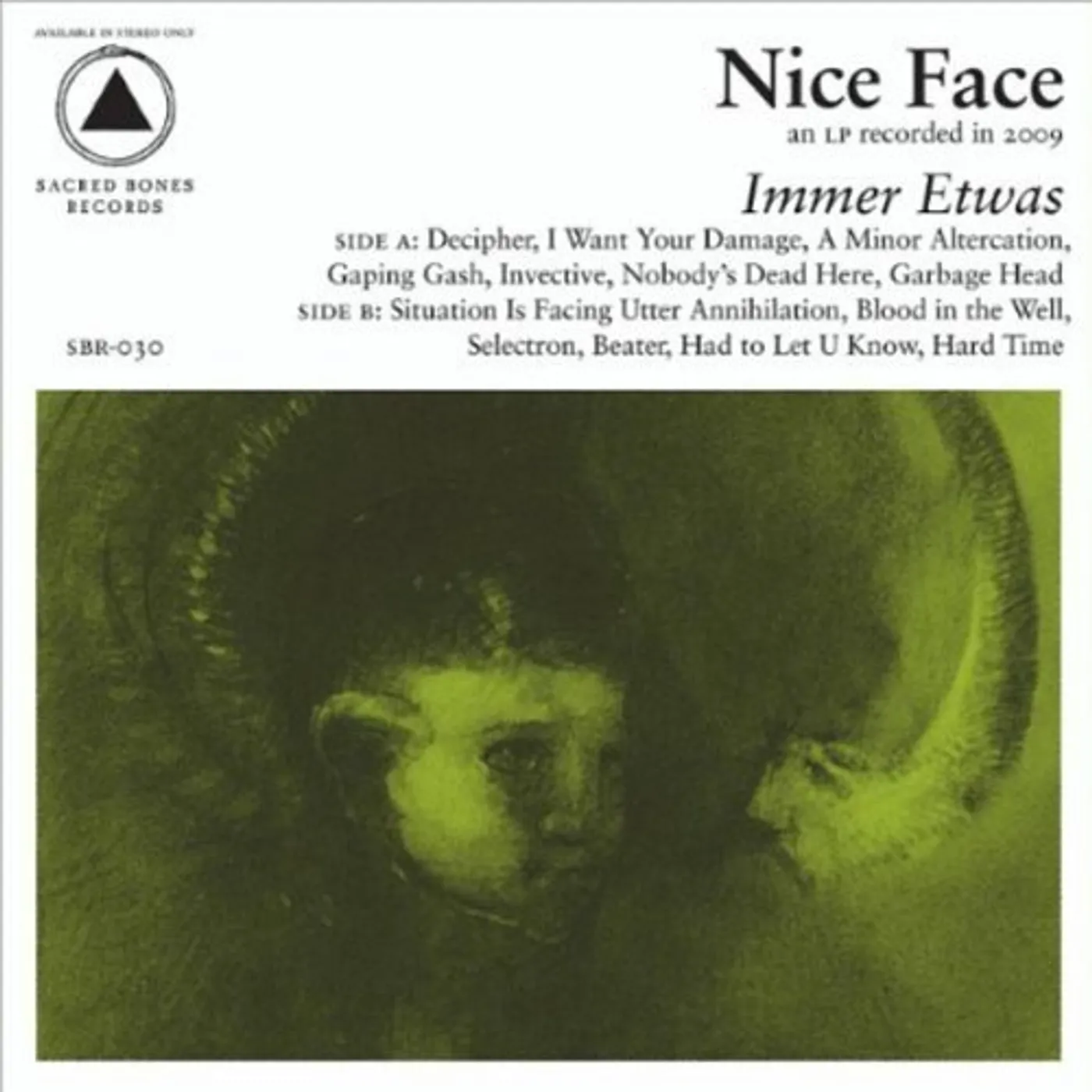 Nice Face Immer Etwas Vinyl Record