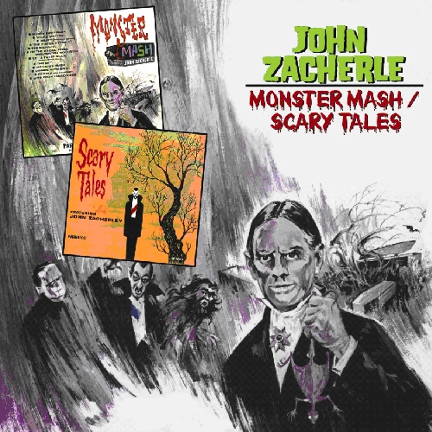 John Zacherle MONSTER MASH / SCARY TALES CD