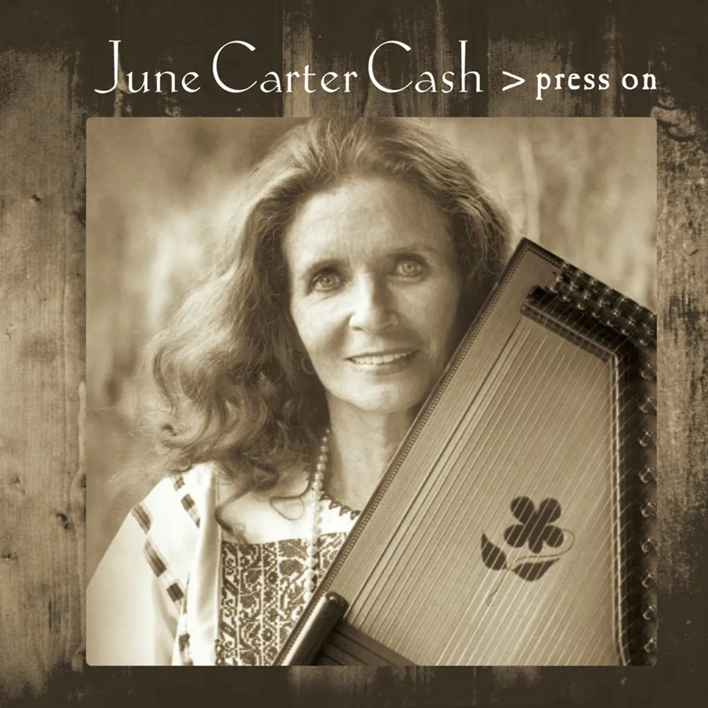 June Carter Cash Press On Vinyl Record