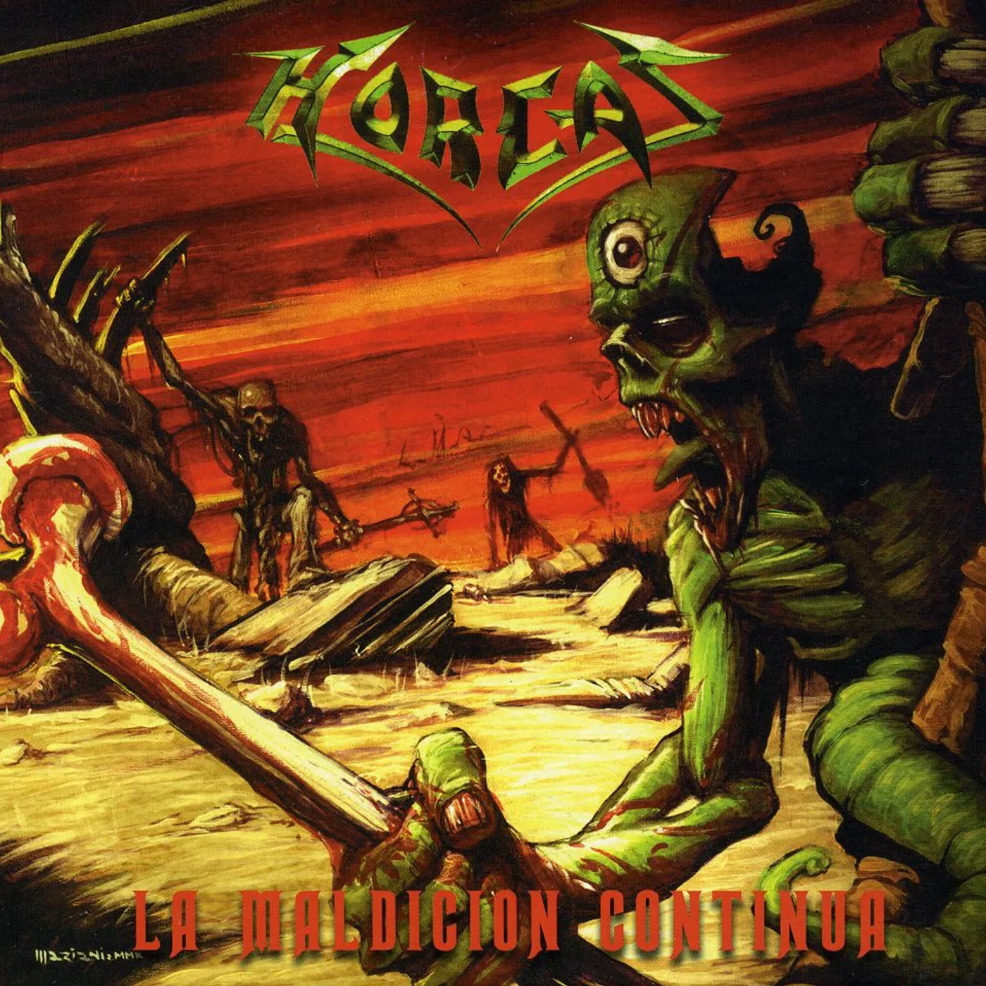 Horcas LA MALDICION CONTINUA CD