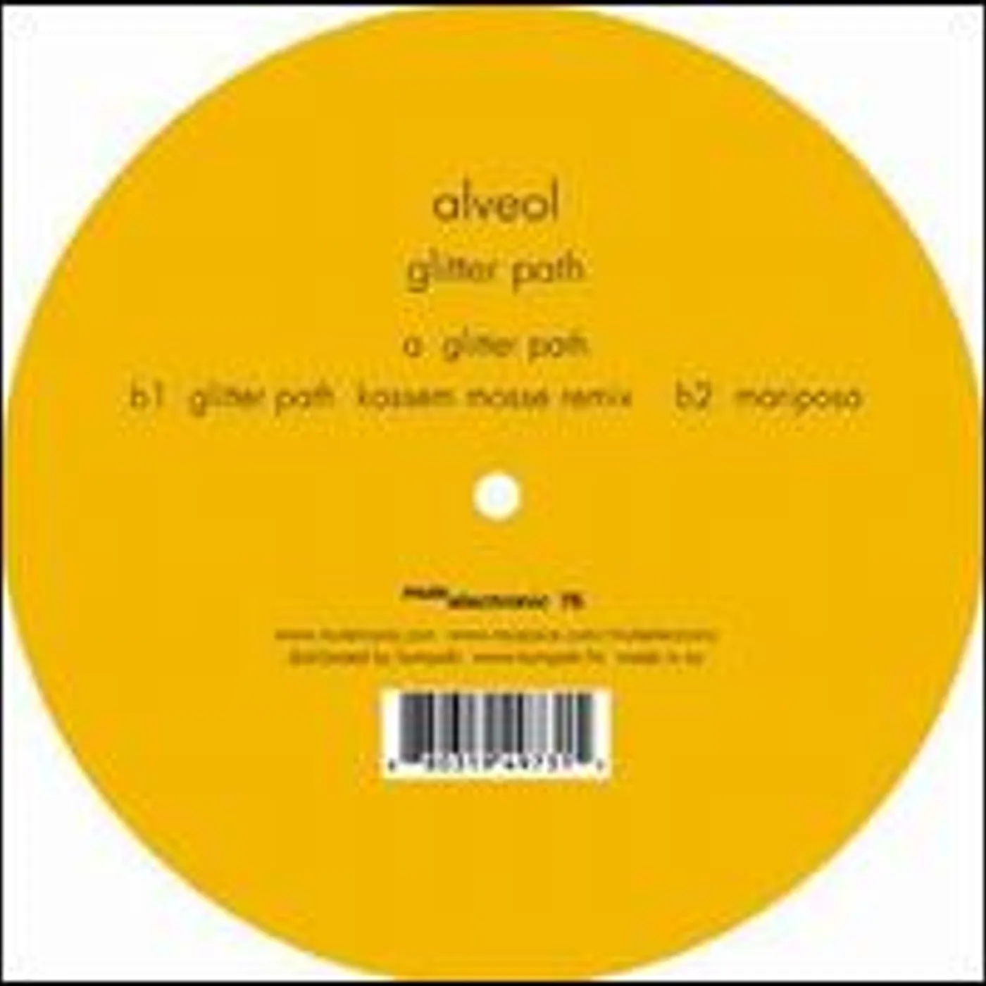 Alveol Glitter Path Vinyl Record