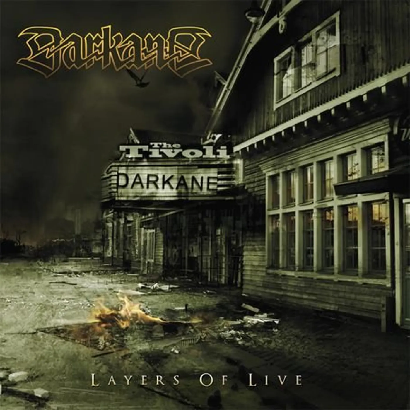 Darkane LAYERS OF LIVE CD