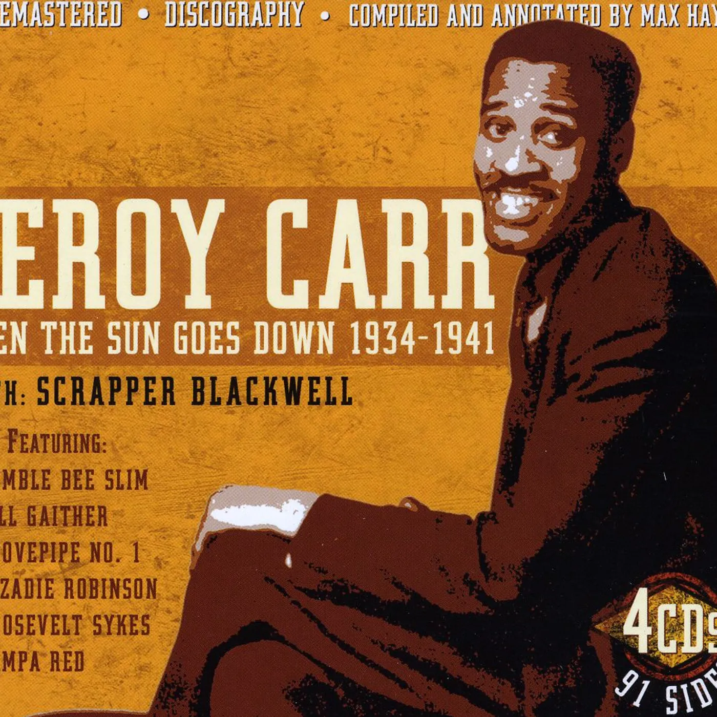 Leroy Carr WHEN SUN GOES DOWN 1934-41 WITH SCRAPPER BLACKWELL CD