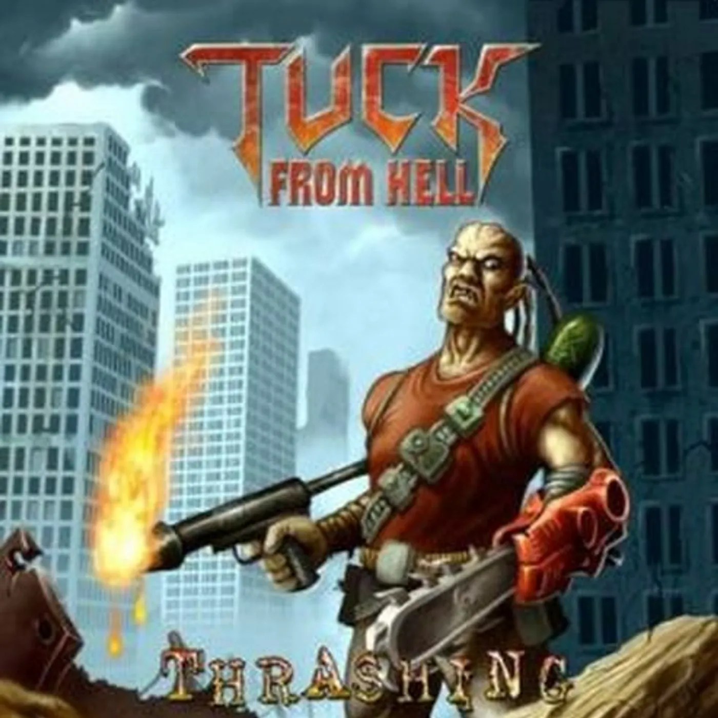Tuck From Hell THRASHING CD