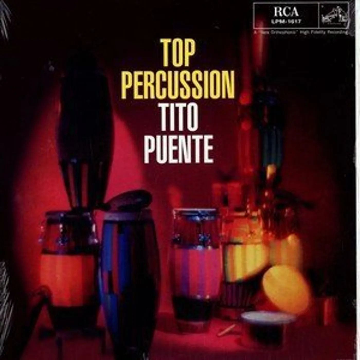 Tito Puente Top Percussion Vinyl Record