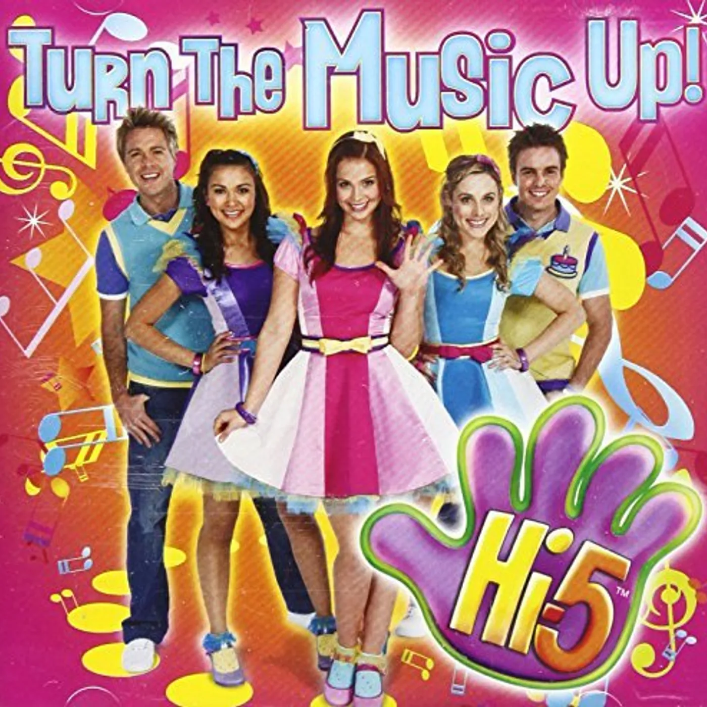 Hi-5 TURN THE MUSIC UP CD