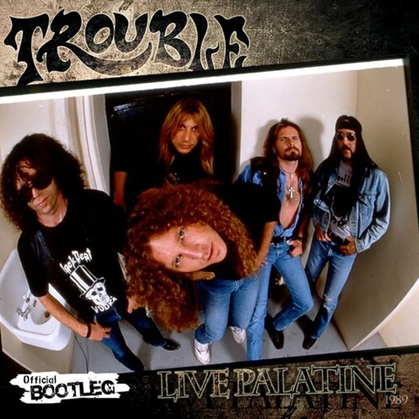 Trouble LIVE PALATINE 1989 CD