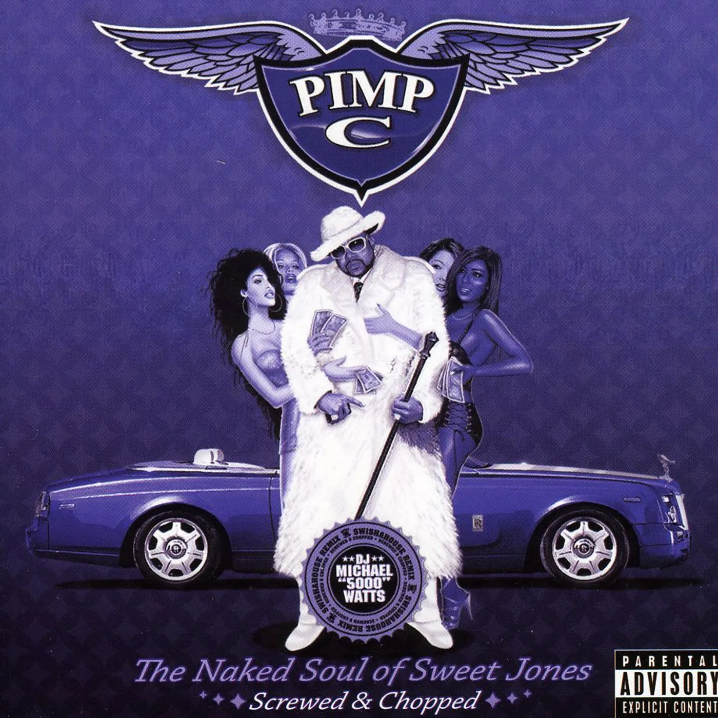 Pimp C NAKED SOUL OF SWEET JONES SWISHA HOUSE MIX CD