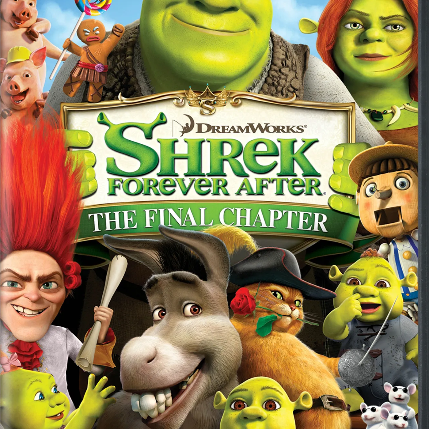SHREK FOREVER AFTER DVD