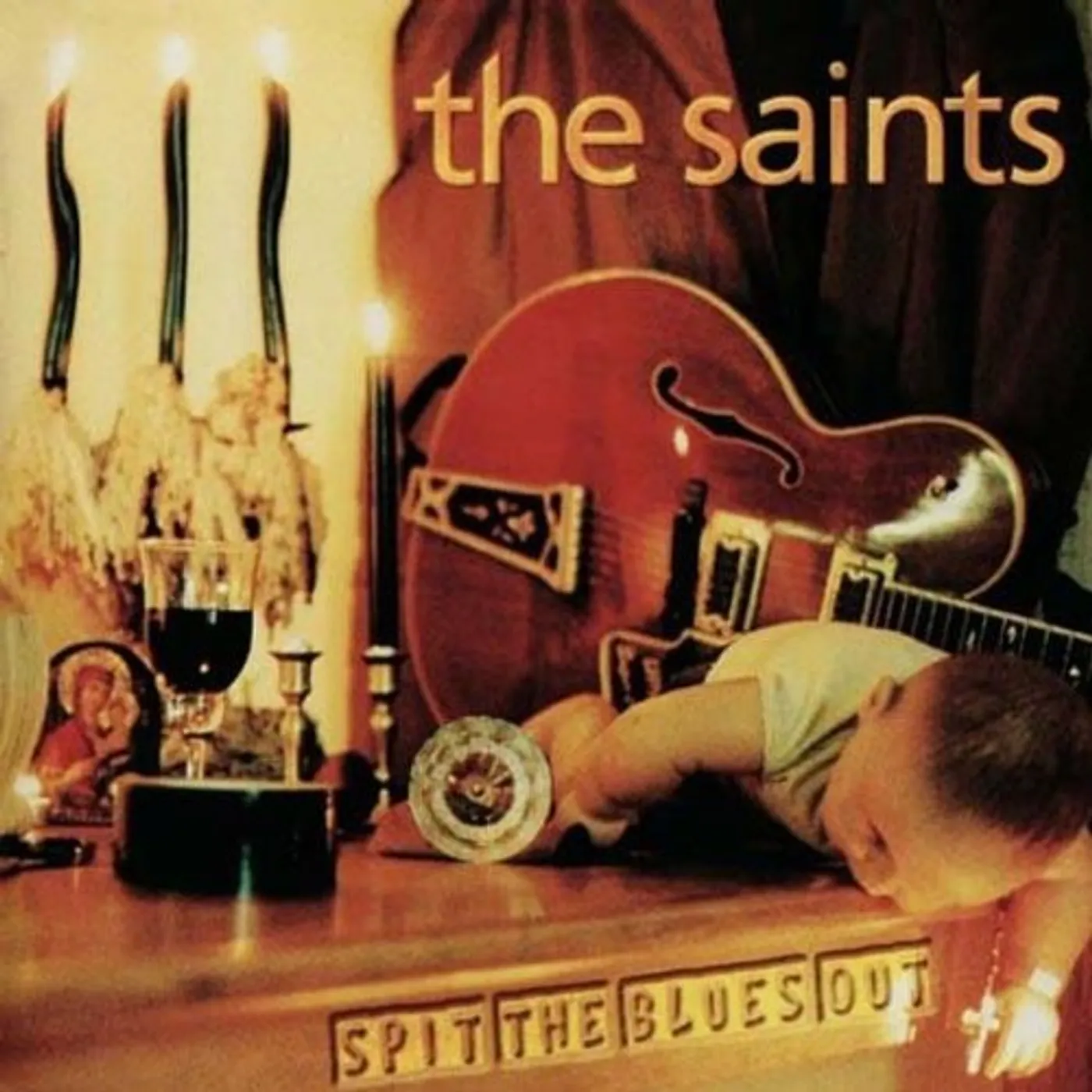The Saints SPIT THE BLUES OUT Vinyl Record - 180 Gram Pressing