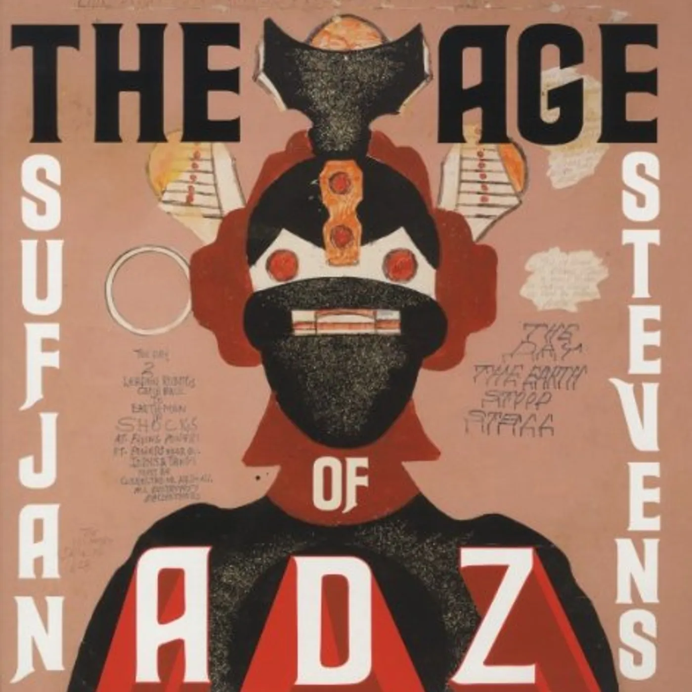 Sufjan Stevens AGE OF ADZ Vinyl Record