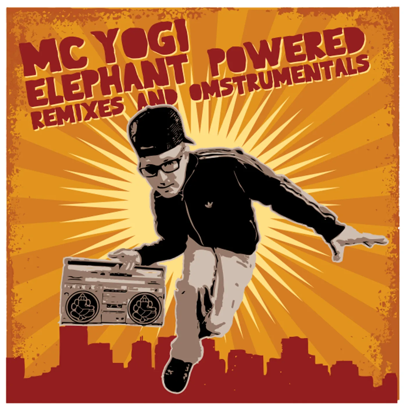 MC YOGI ELEPHANT POWERED REMIXES & OMSTRUMENTALS CD
