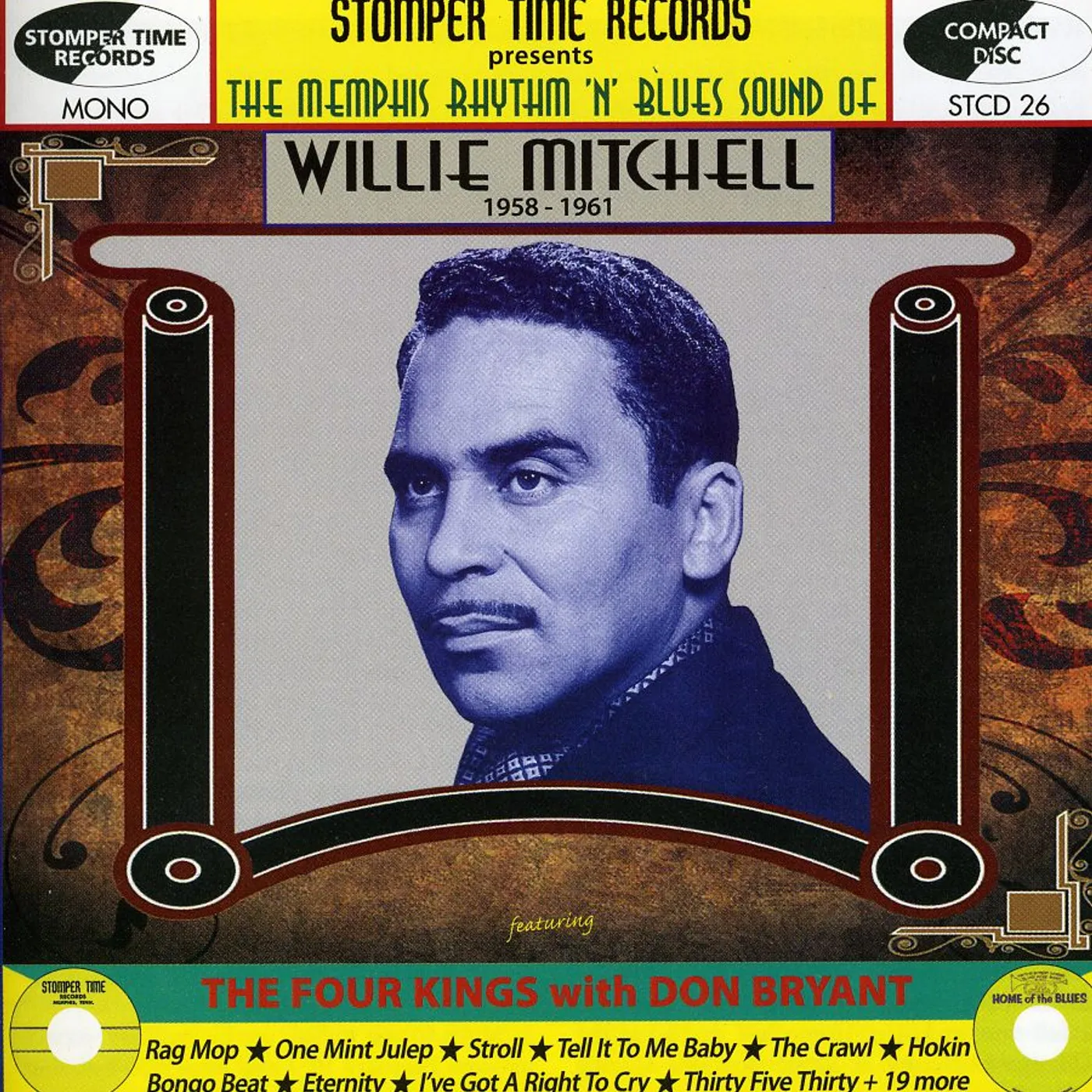 Willie Mitchell MEMPHIS RHYTHM N BLUES SOUND OF CD