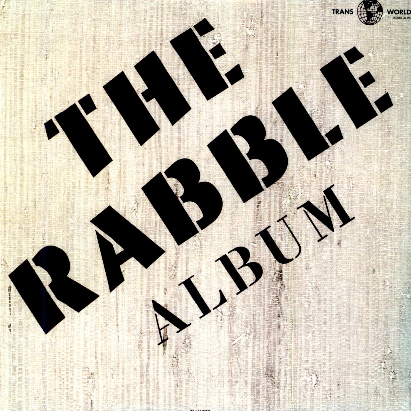 The Rabble ALBUM Vinyl Record