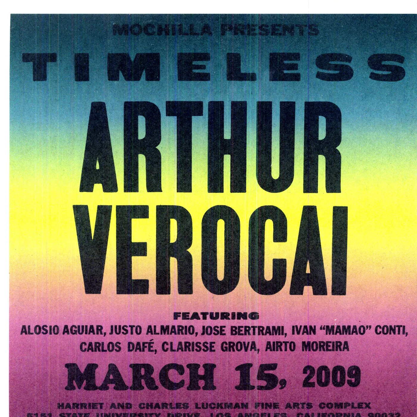 TIMELESS: ARTHUR VEROCAI Vinyl Record