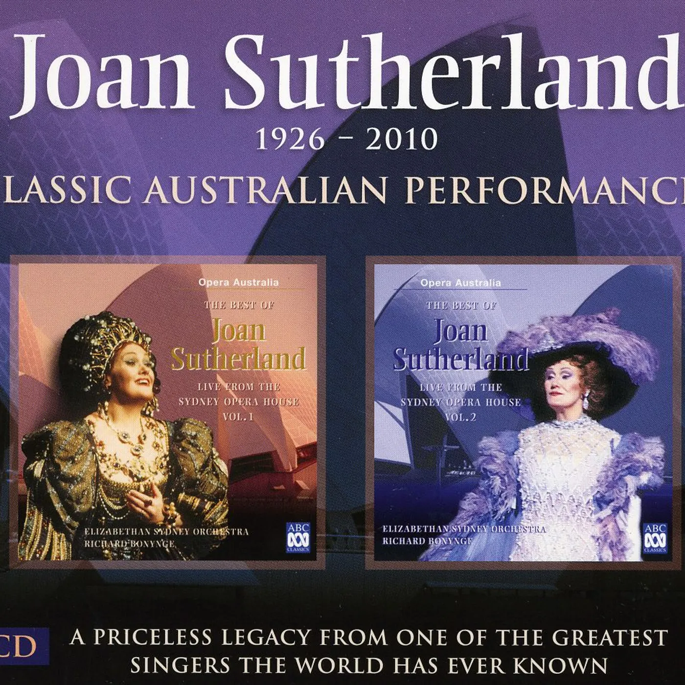 Joan Sutherland CLASSIC AUSTRALIAN PERFORMANCES CD