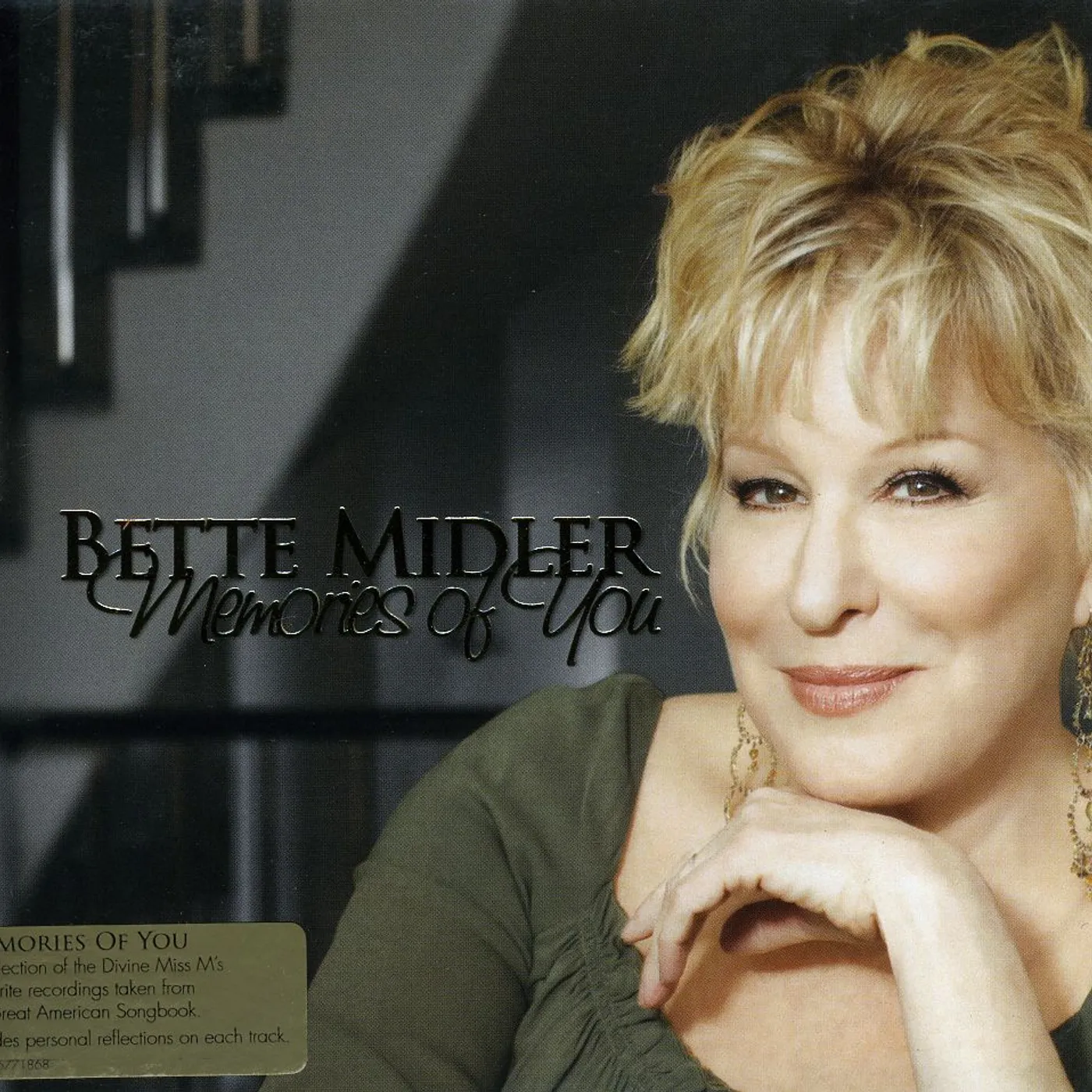 Bette Midler MEMORIES OF YOU CD