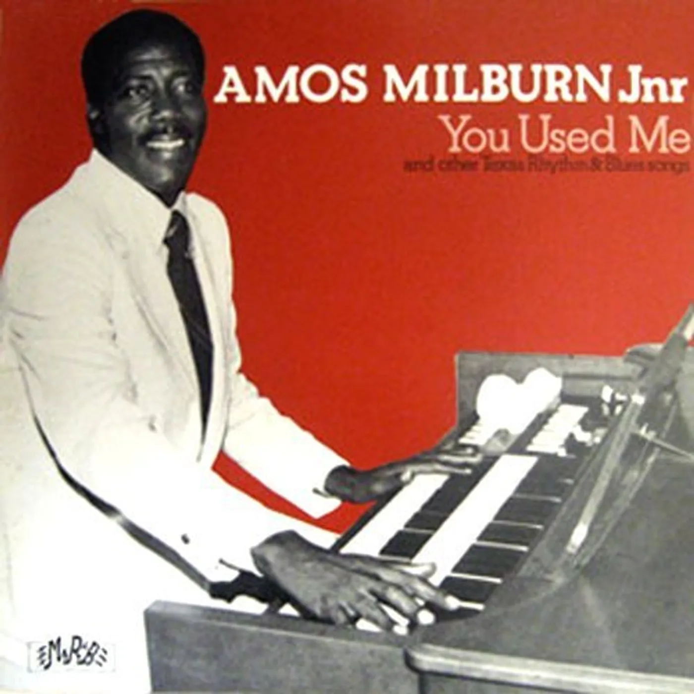 Amos Milburn YOU USED ME Vinyl Record