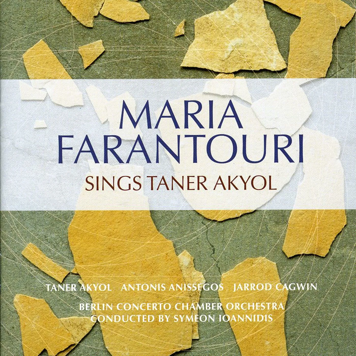 Maria Farantouri SINGS TANER AKYOL CD