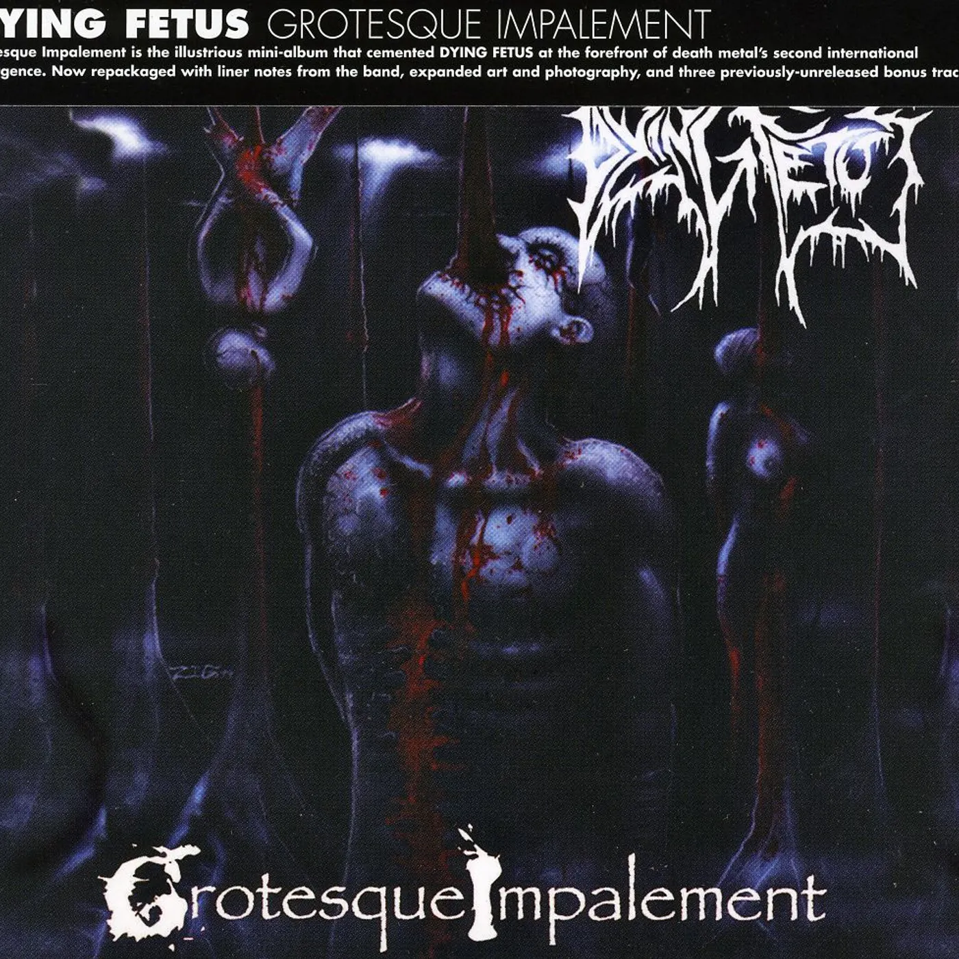 Dying Fetus GROTESQUE IMPALEMENT CD