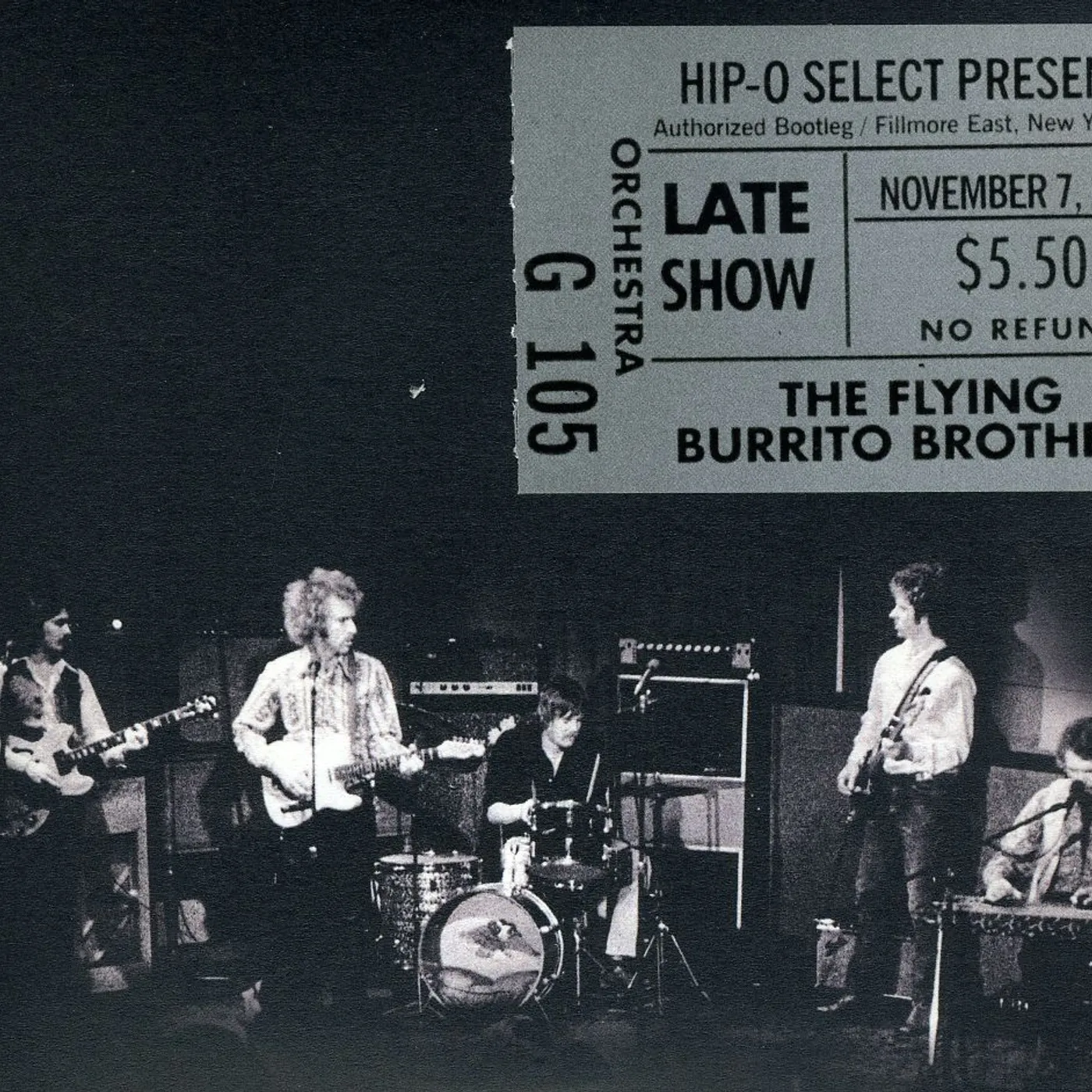 The Flying Burrito Brothers AUTHORIZED BOOTLEG: FILLMORE EAST N.Y.N.Y. LATE SHOW CD