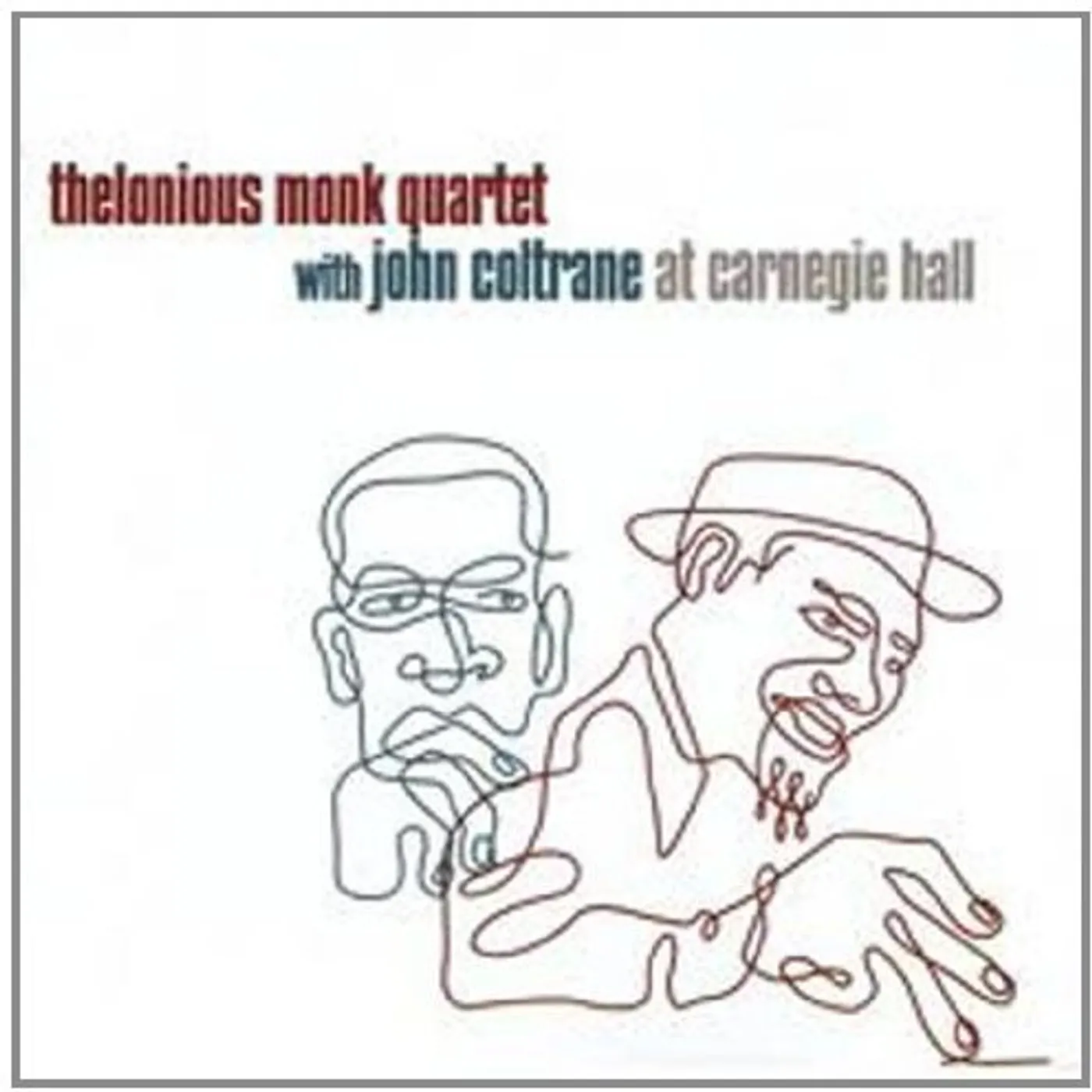 Thelonious Monk & John Coltrane AT CARNEGIE HALL Vinyl Record - 180 Gram Pressing
