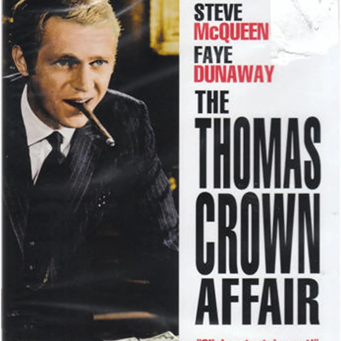 THOMAS CROWN AFFAIR Blu-ray