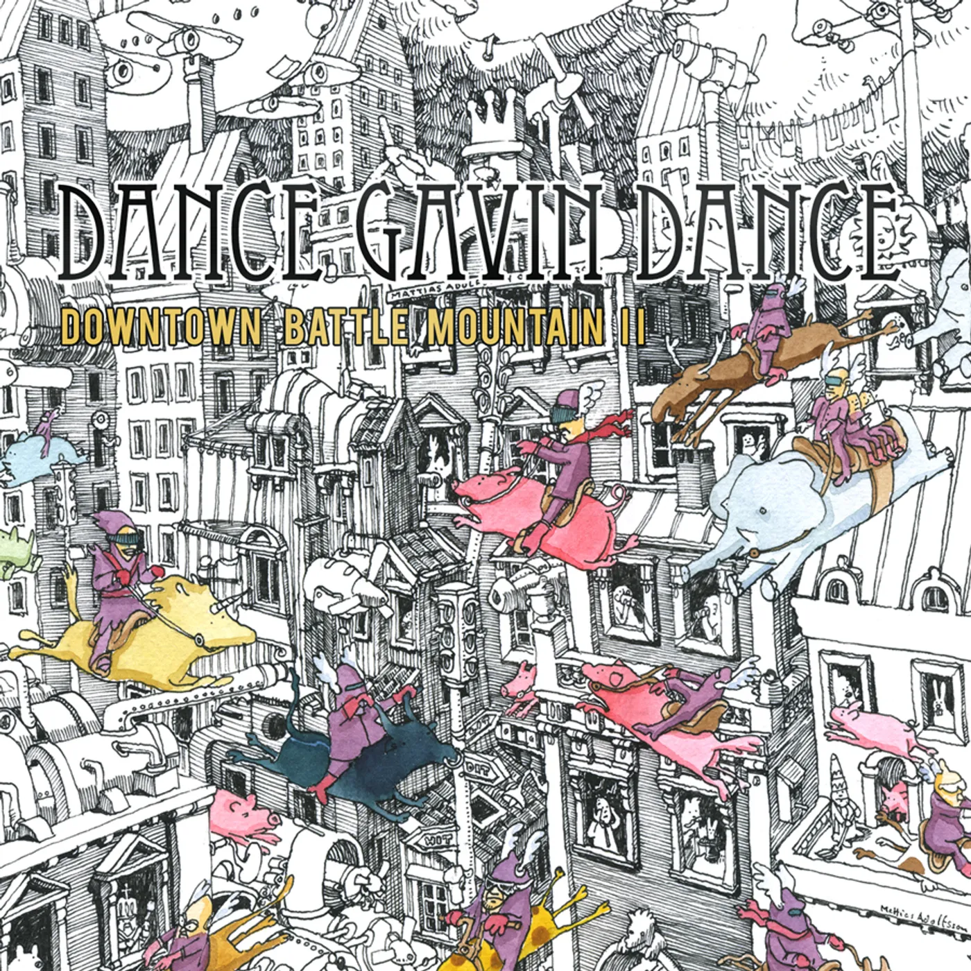Dance Gavin Dance DOWNTOWN BATTLE MOUNTAIN II CD