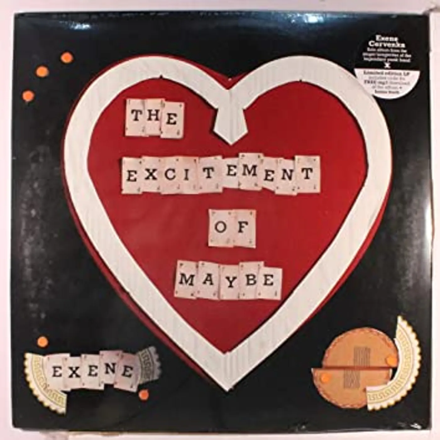 Exene Cervenka EXCITEMENT OF MAYBE Vinyl Record
