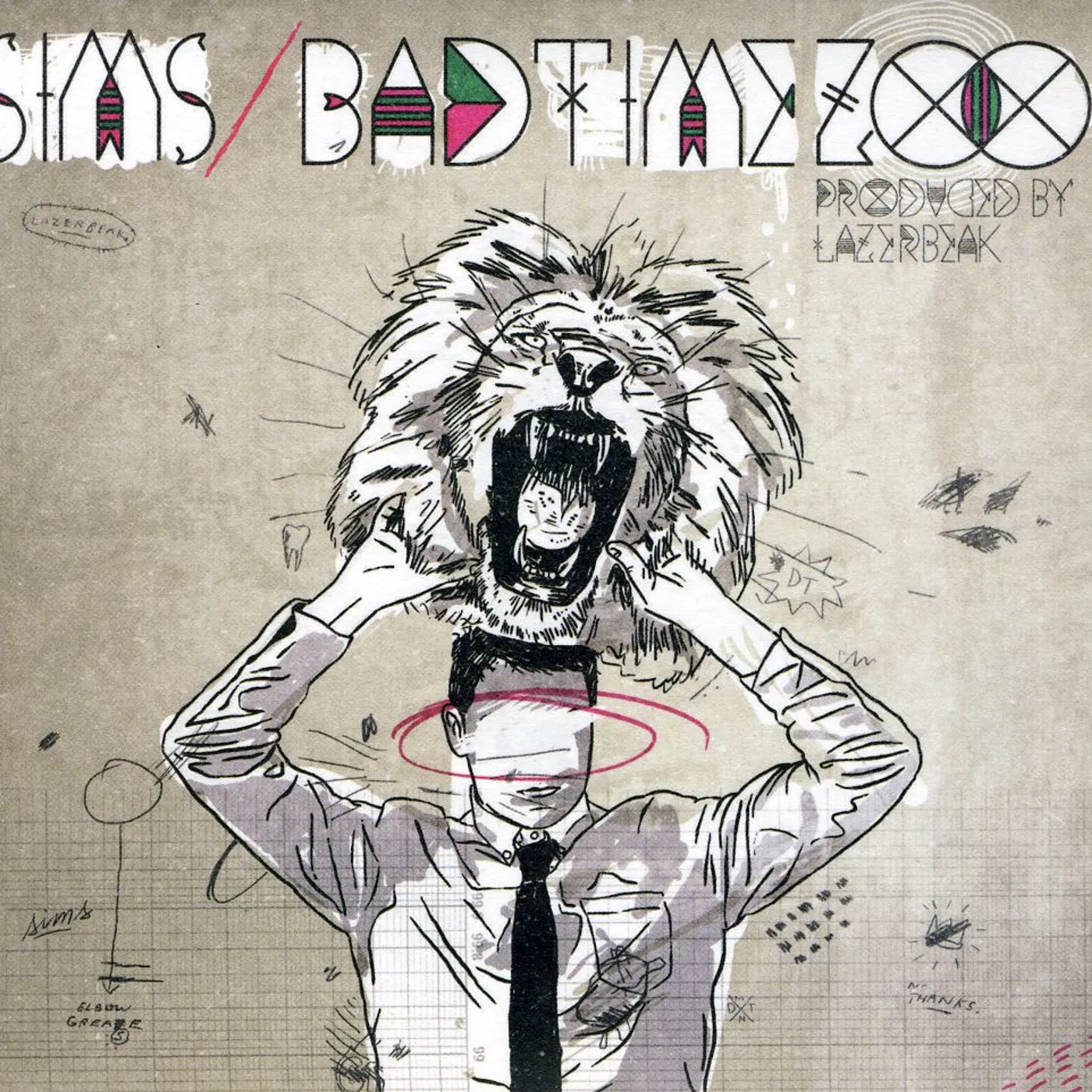 Sims BAD TIME ZOO CD