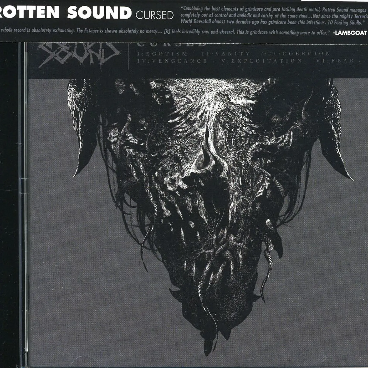 Rotten Sound CURSED CD