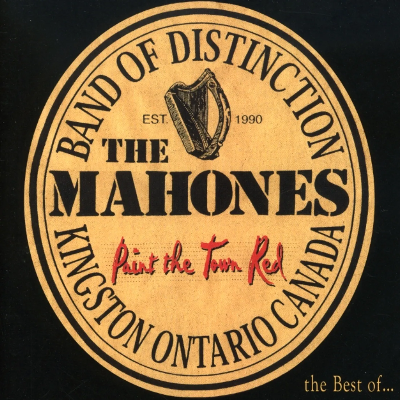 Mahones PAINT THE TOWN RED CD
