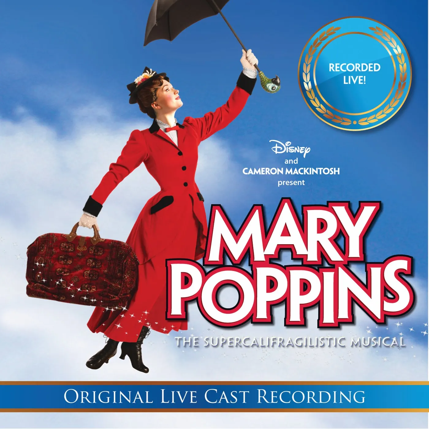 MARY POPPINS: THE LIVE CAST RECORDINGS / O.C.R. CD