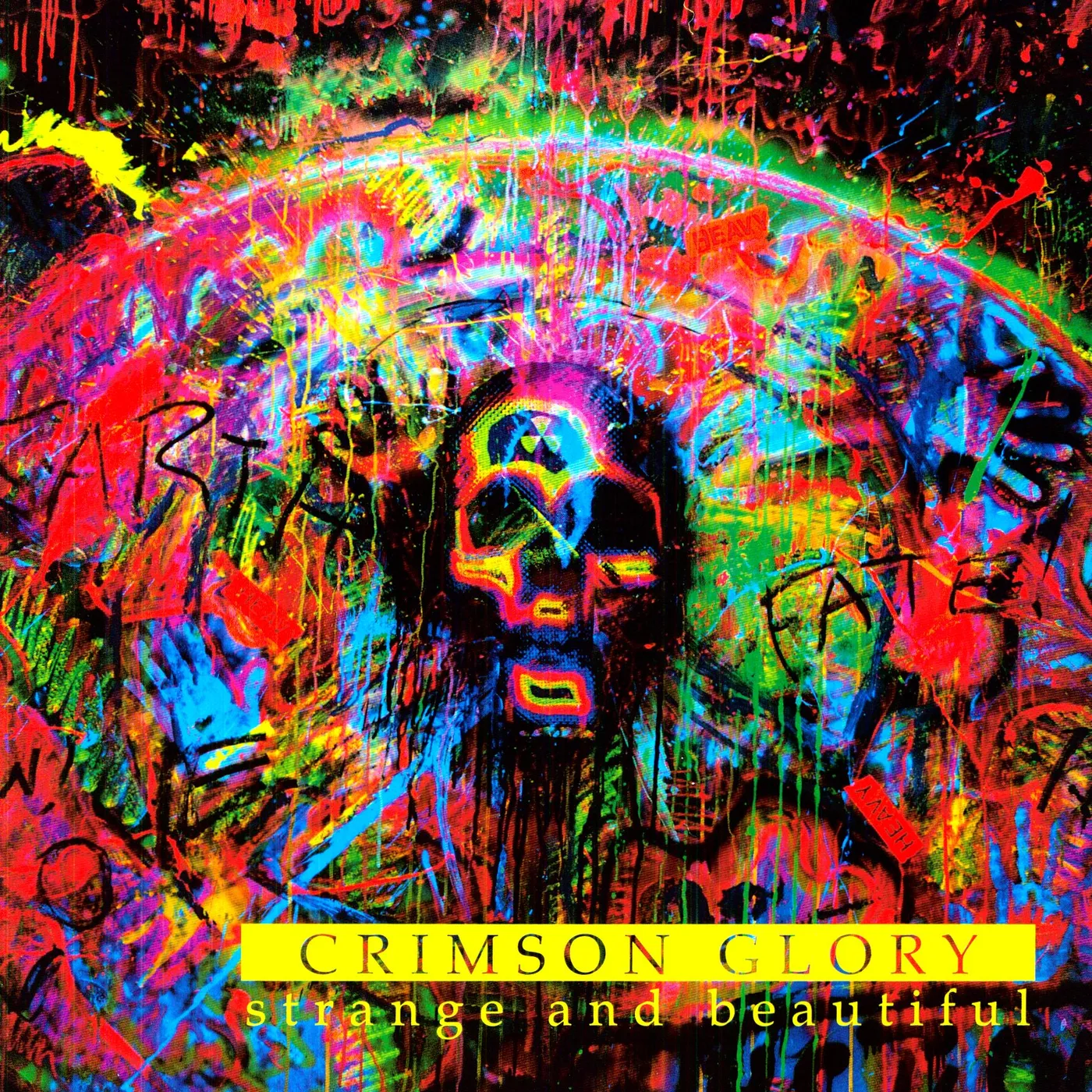 Crimson Glory Strange And Beautiful Vinyl Record